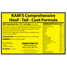 Comprehensive Hoof-Tail-Coat Formula - 5lb Bucket
