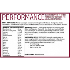 KAM's Performance Formula - 25lb bucket