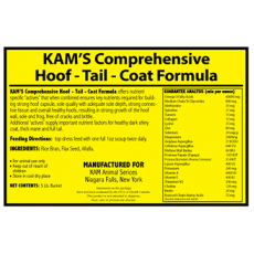 Comprehensive Hoof-Tail-Coat Formula - 25lb Bucket